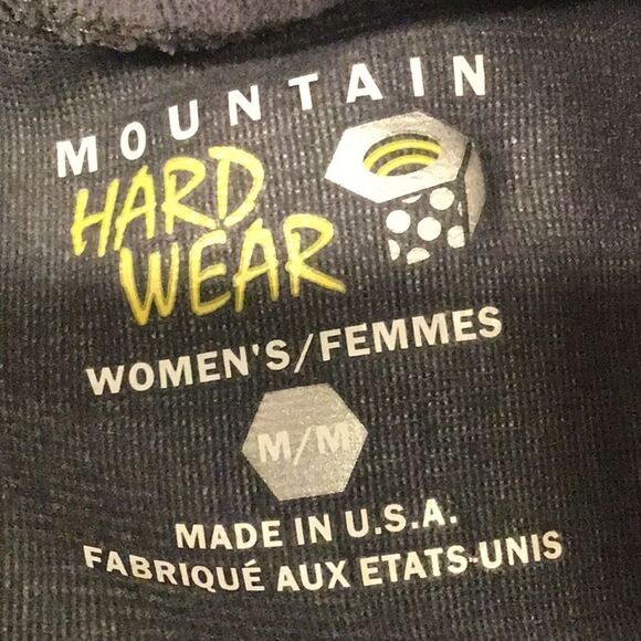 Mountain Hardwear Blue Gray Windstopper Quarter Zip Performance Layer Pullover - Picture 12 of 14